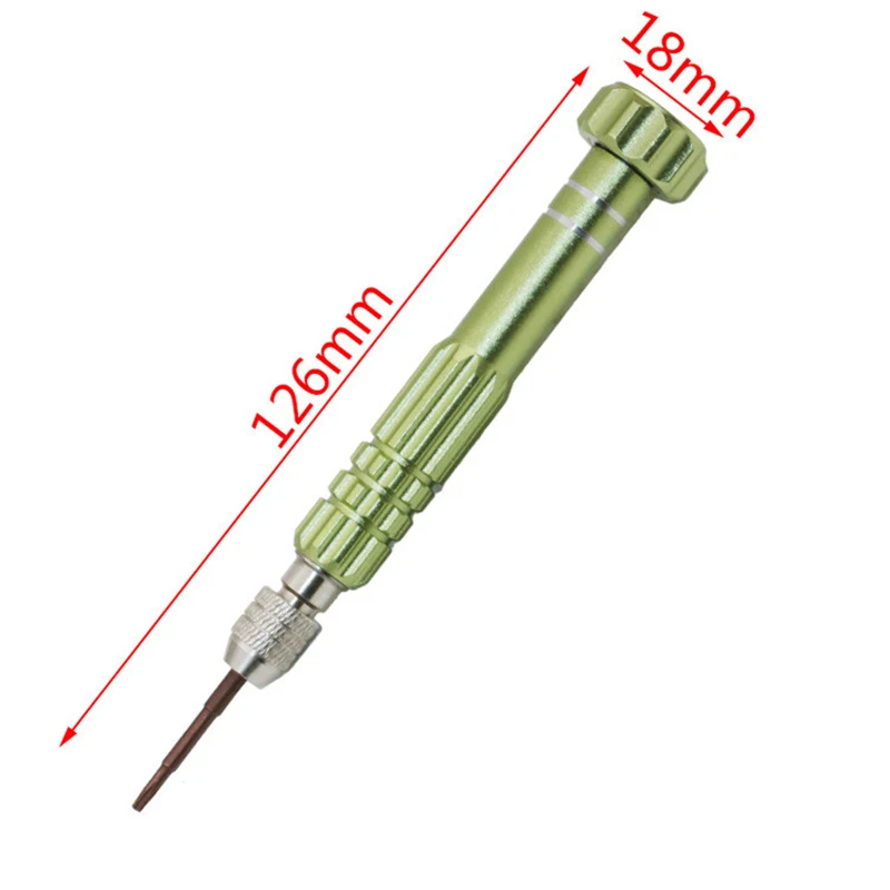 1Pcs Watch Repair Screwdriver Handle With 5 Spare Screwdriver Bits Phone Glasses Watch Repair Tool Screws Remover Hand Tool Kit