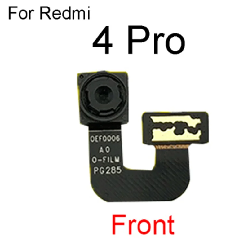 

Back Rear Big Main Camera For Redmi 4 Pro 4A 4X Small Module Flex Cable Front Facing