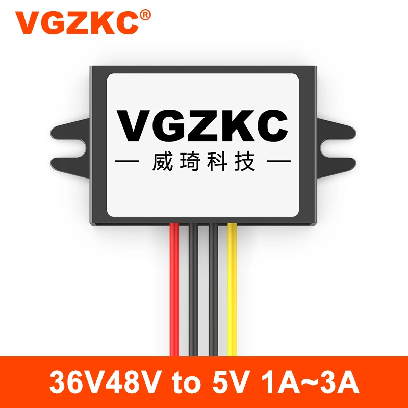 36V 48V to 5V 1A 3A 5A 8A 10A 15A 20A 25A 30A DC buck converter 48V to 5V car LED display dedicated power module