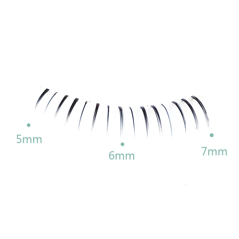 ICYCHEER 3 Pairs Lightweight Japanese Lower Under Bottom Eye Lashes Extenson Fake Eyelash Handmade Natural Look Makeup Beauty