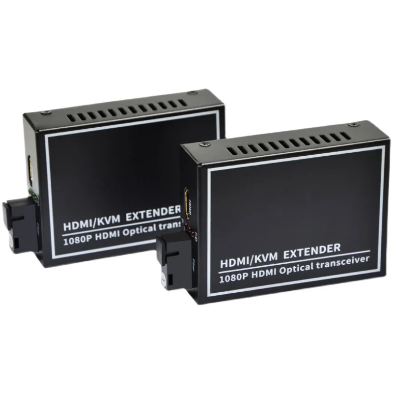 1pair 1080P HDMI Fiber Optical Converter for 1-Channel Video fiber Transceiver Fiber Optic Video Extender