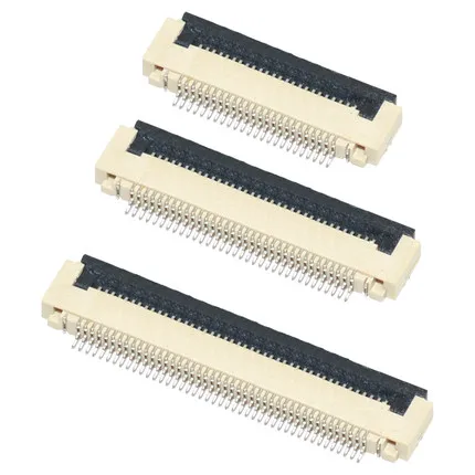 FPC FFC Flip cover  Connector 0.5mm Flat Cable PCB Connectors SMT ZIF 4 5 6 8 10 12 14 16 18 20 22 24 26 28 30 32 34 36 40-60Pin