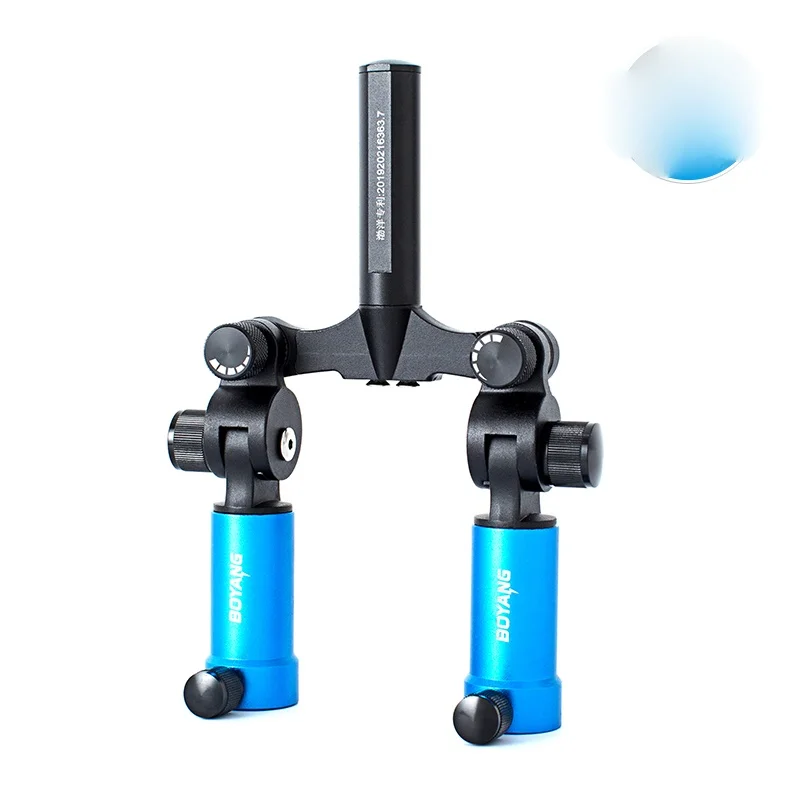 

TT Boyang Double Rod Holder Bracket Thickened Universal Double Head Fishing Rod Bracket Connection Fishing Gear