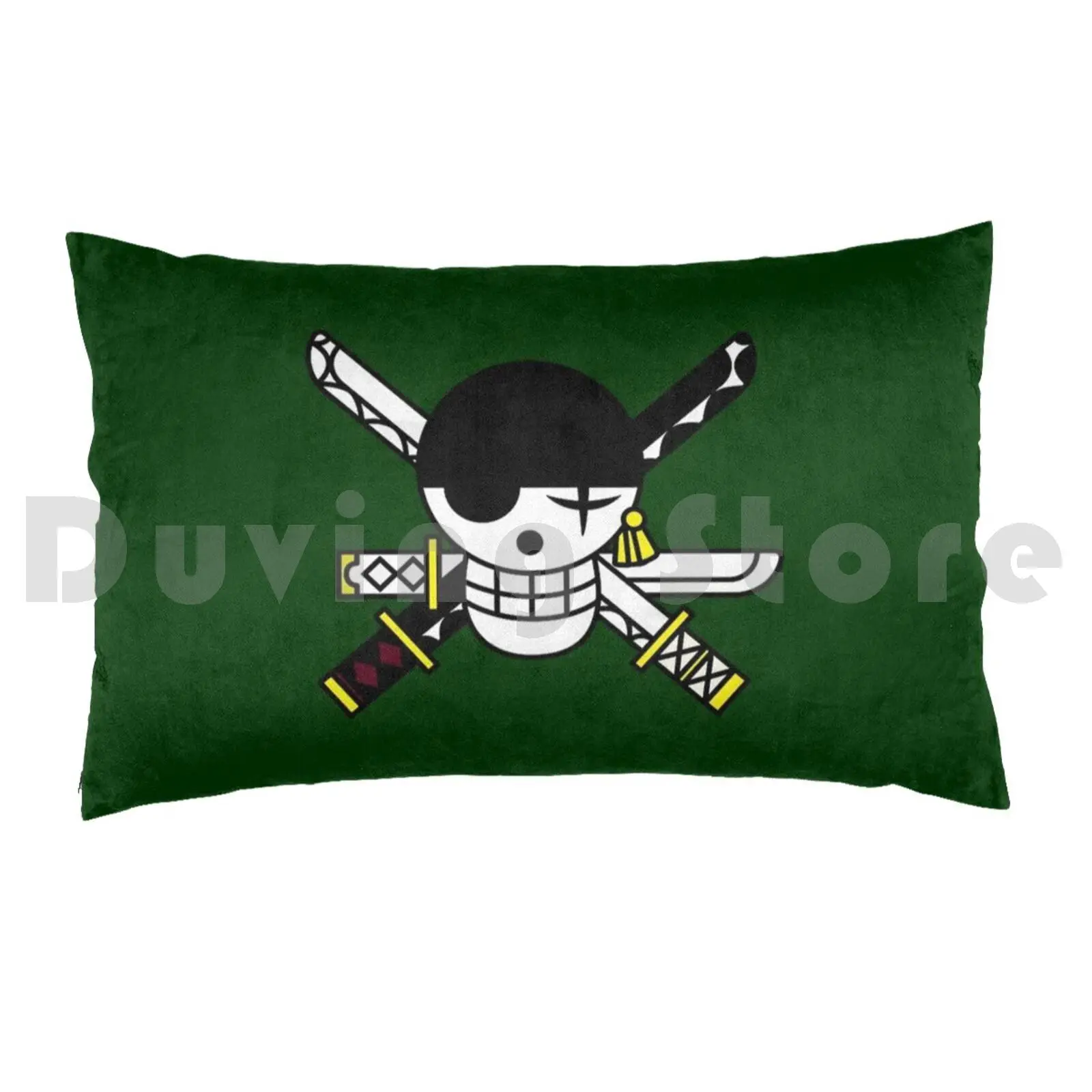 Roronoa Zoro Pillow Case 20*30 Inch Roronoa Zoro Roronoa Zoro Top Selling Top Stars Gold Popular Graphic