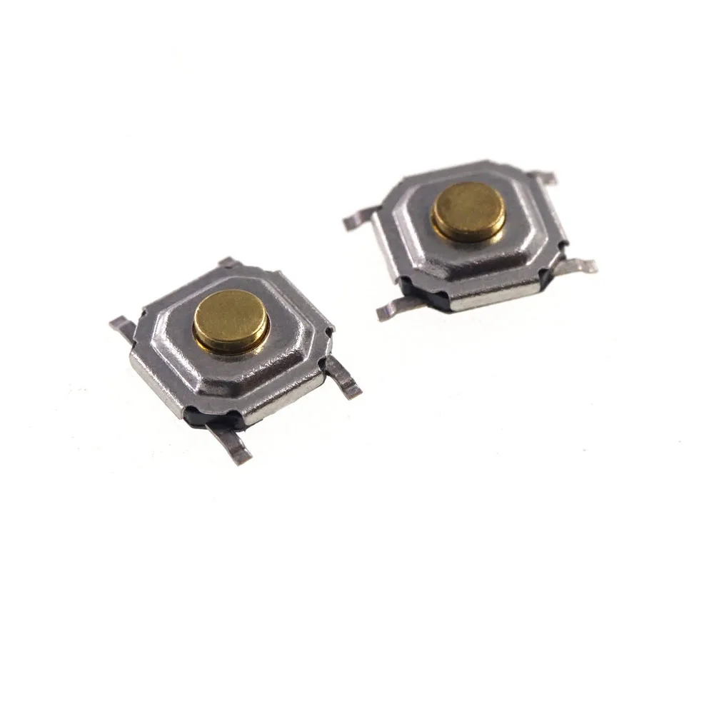 

Miniature Tact Switch 4x4x2.5 mm ( 5.2x5.2x2.5) SMT Horizontal Vertical Surface Mount PCB Reflow Solder light Push SPST