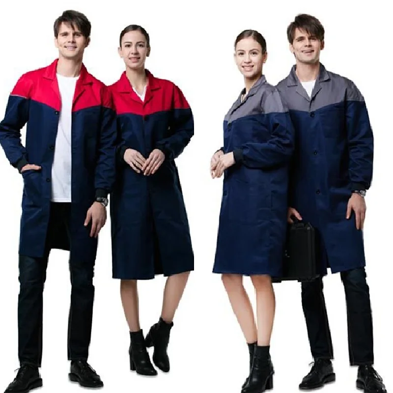 

New Work Clothing Men Women Working Uniforms Overall Long Sleeve Workwear Coverall Worker Repairman Machine Porter Welding Suits