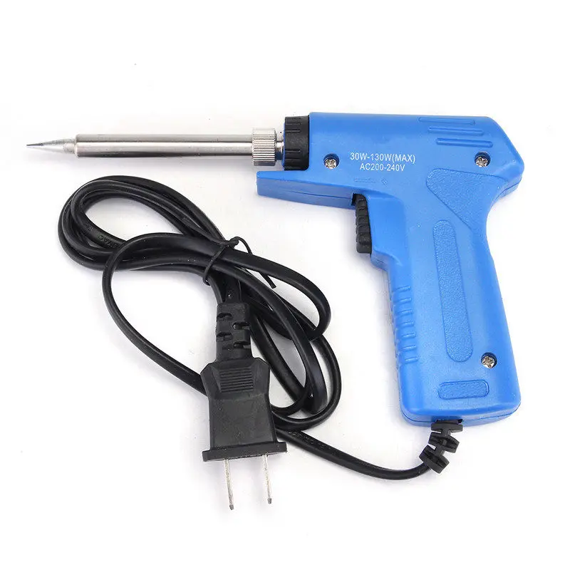 High Quality 220V 30W-130W Professional Stainless Dual Power Quick Heat-Up Adjustable Welding Electric Soldering Iron Gun