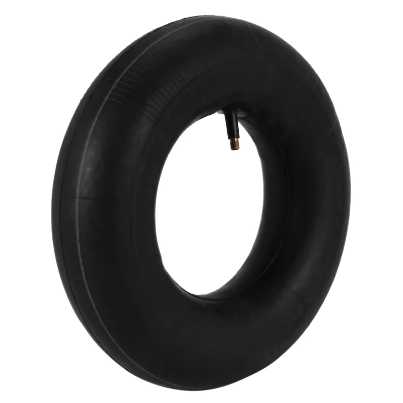 2 PCS 13 x 5.00-6 inch Heavy Duty Inner Tube with TR-13 Straight Valve Stem - for Wheelbarrows, Mowers, Hand Trucks