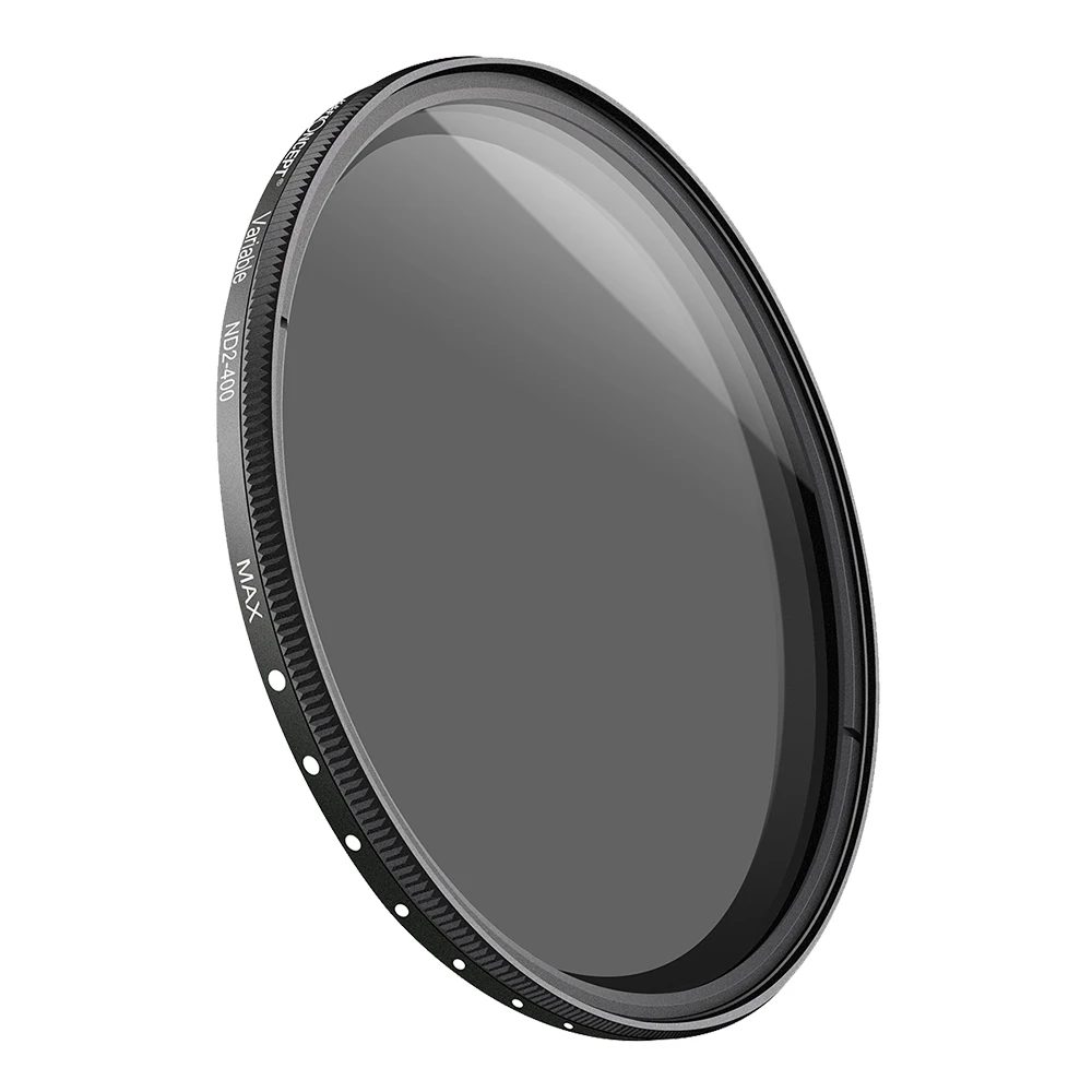 K & F konsept ND2-ND400 ND filtre değişken nötr yoğunluk filtresi 37/40. Kamera lensi için 5/43/46/49/52/55/58/62/67/72/77/82mm