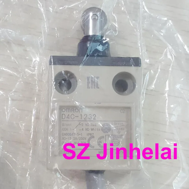 100%Authentic Original High Quality Omron Safe Durable Waterproof Limit Switches D4C-1232 D4C-1332 D4C-3202