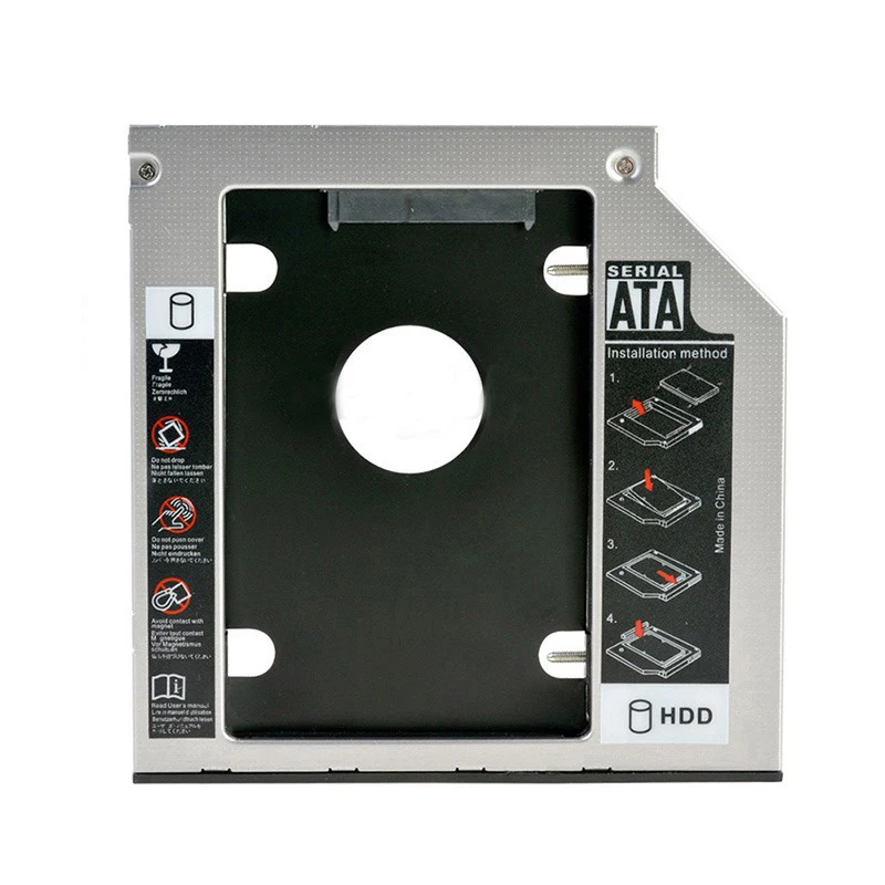 12.7มม.2nd HDD SSD ไดรฟ์ออปติคอลเบย์แคดดี้อะแดปเตอร์กรอบสำหรับ Asus K53SV N56 N56V N56J N56JR N56VJ n56VM N53 N53JF N53SN