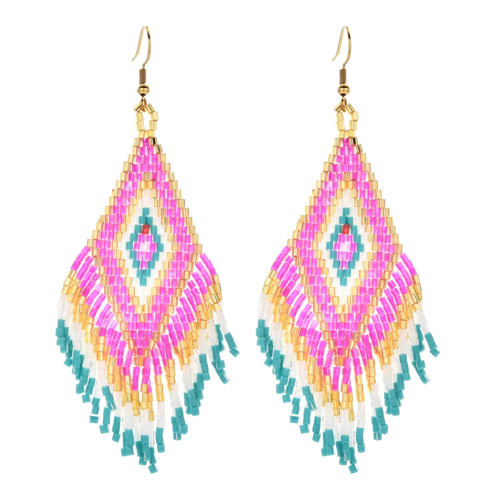 Boho Classic Earrings For Women Earring Jewelry Miyuki Earring Jewellery Boho Pendientes Friendship Gift Jewelry Femme