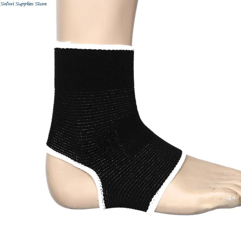 1Pcs Ankle Foot Support Sleeve Pullover Wrap Elastic Sock Compression Wrap Sleeve Bandage Brace Support Protection Pain Relief