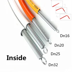 Length 50cm DN16/20/25/32mm Square Steel Wire Inside Spring For Pipe Bending