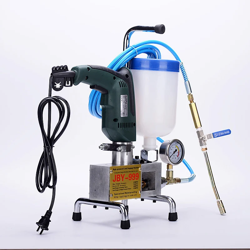 

Micro-electric injection pump epoxy polyurethane grouting machine JBY-999 crack plugging high pressure grouting machine