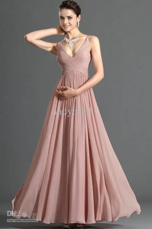 custom made beach Female Sexy Evening Party Dress pink Color chiffon Celebrity Maxi Dress High Split Backless Women Dress