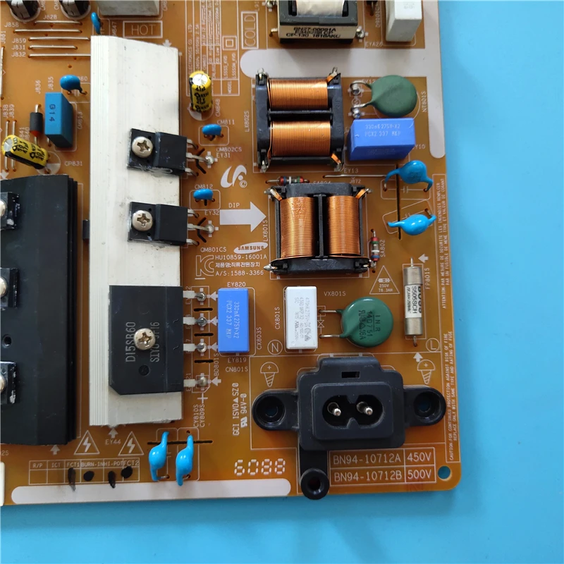 الأصلي ل UE55MU6100K UE55KU6000K UN55KU630DF UE55KU6072U UE55KU6099U UE55KU6070U امدادات الطاقة مجلس BN94-10712A