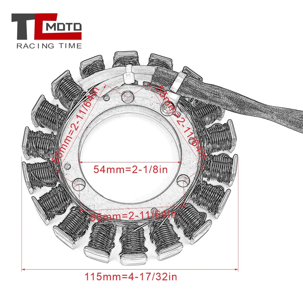 Generator Stator Coil For Kawasaki 21003-0143 21003-0134 21003-0108 21003-0167 KVF750 Brute Force 750 4X4i EPS Camo 210030143