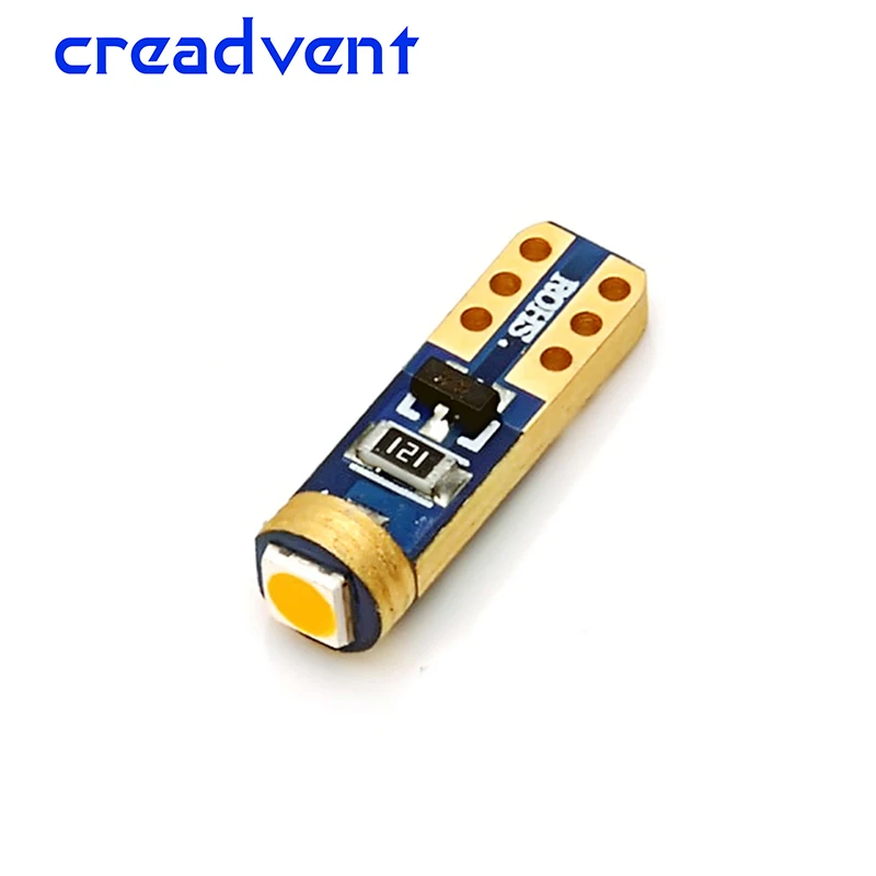 Super bright 3030 SMD led T5 car dashboard light gauge instrument side auto wedge door bulb lamp 12V