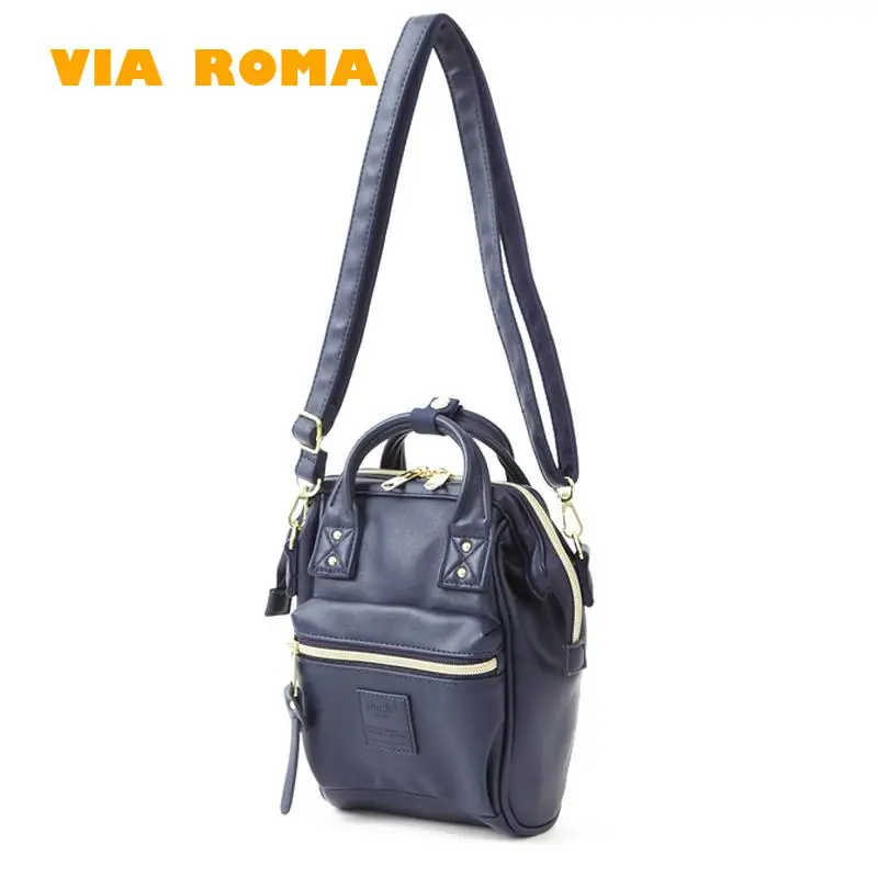 Anello marca mini tote cross-corpo bolsa feminina bolsas de couro do plutônio senhoras simples saco de ombro de trabalho diário