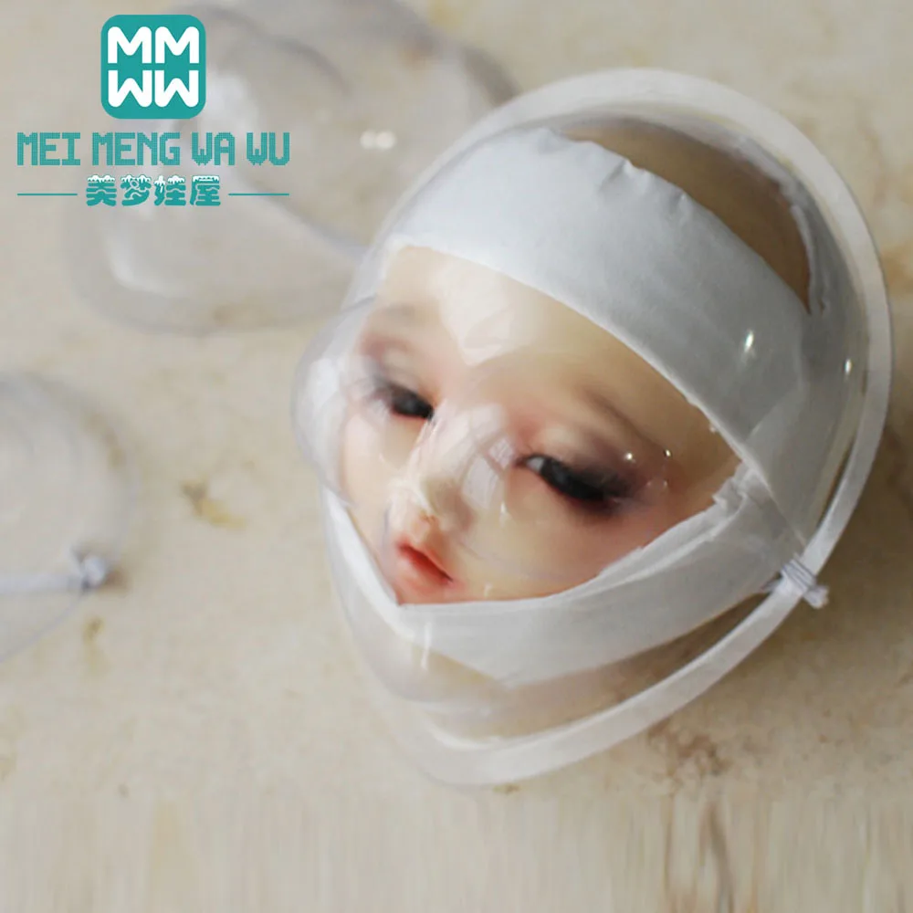 Transparente Silikon-Perückenschutzhülle für 1/6 1/4 1/3 BJD DD SD MSD YOSD Puppenzubehör – Detail 11