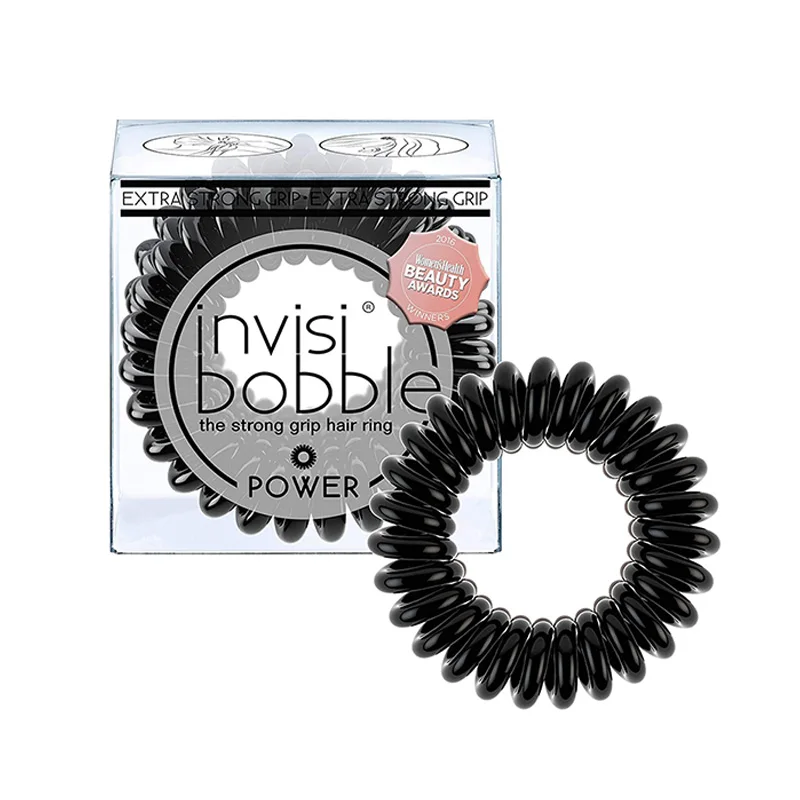 

Invisibobble POWER сверхпрочные резинки для волос с хвостиком, спортивные аксессуары для волос, водонепроницаемые, бесследные, кристально прозрачные