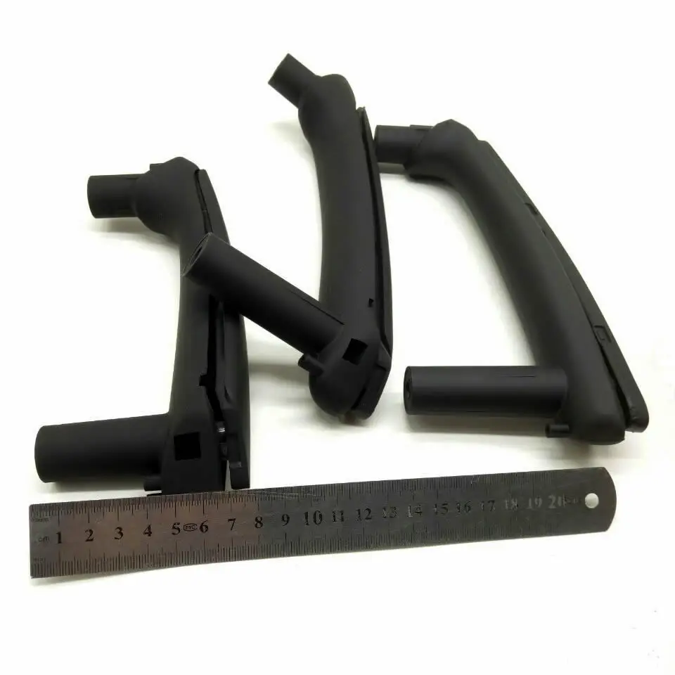6pcs/set Black Interior Door Handle With Trim For 1998-2005 Volkswagen Passat B5 inner armrest