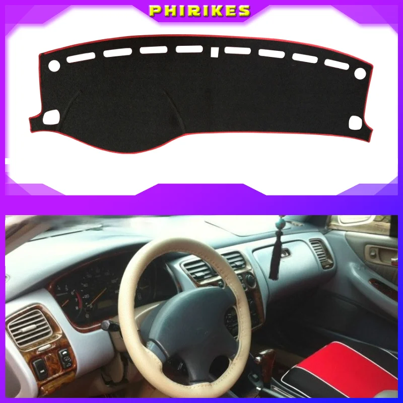 

for Honda Accord 6 1997 1998 1999 2000 2001 2002 Dashboard Cover Sun Shade dash Mat Pad Carpet Car Stickers Interior Accessories