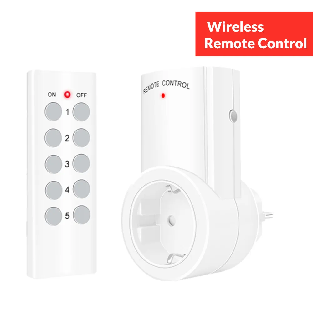 

Smart Socket RF 433mhz Wireless Remote Control Outlet Adaptor Wall Electrical Switch Home Lamp EU UK US FR Plug For Smart Home