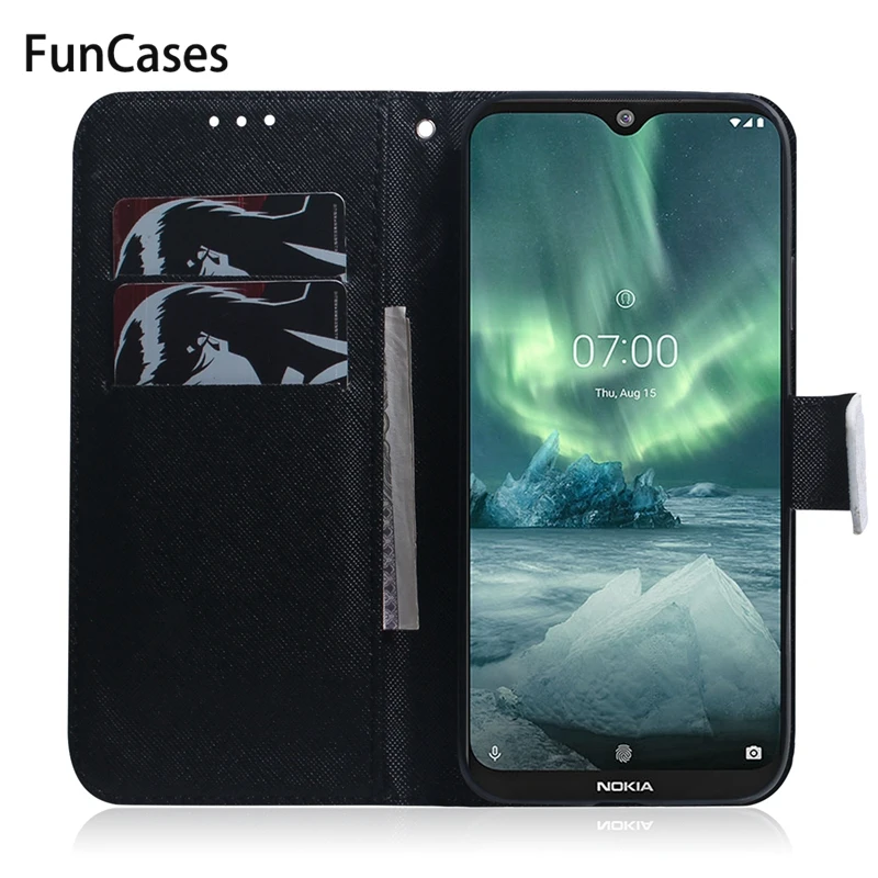 Coque portefeuille à rabat magnétique, étui de protection pour Nokia 7.2 TA-7.2 TA-1196 TA-1181 TA-1178 TA-1193 TA-6.2