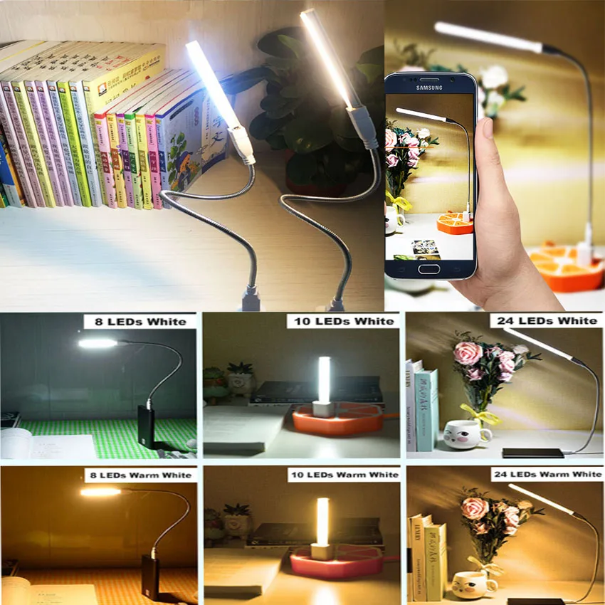 DC5V Mini USB LED Malam Lampu 3LED 8LED 10LED 24LED Pesan Lampu Tiang Ekstensi US Plug adaptor