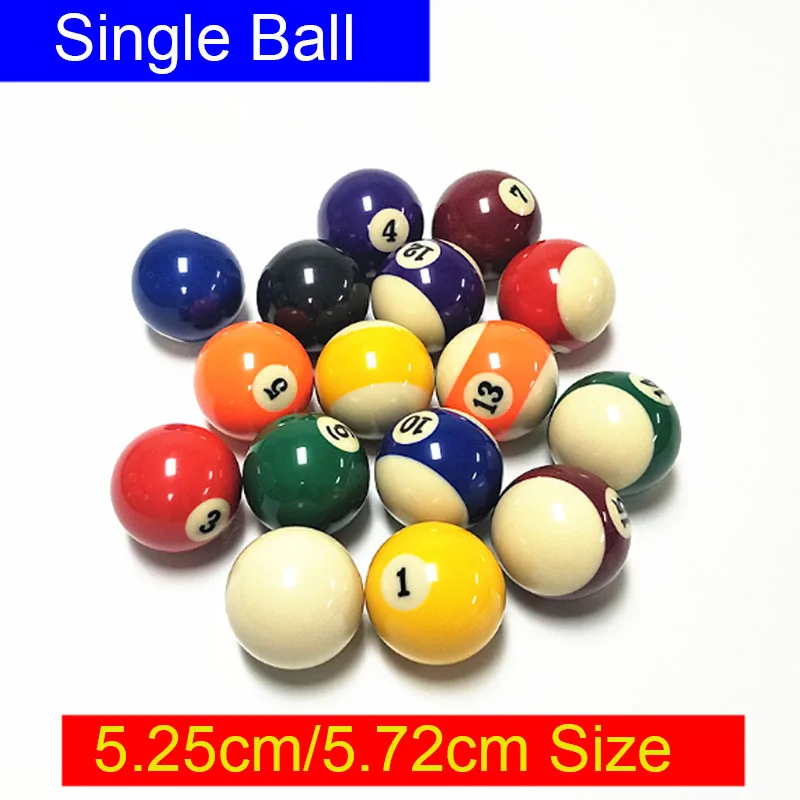 Ein Stück Einzigen Pool Snooker Queue Ball 5,25 cm 5,72 cm Größe Billard Queue Zubehör