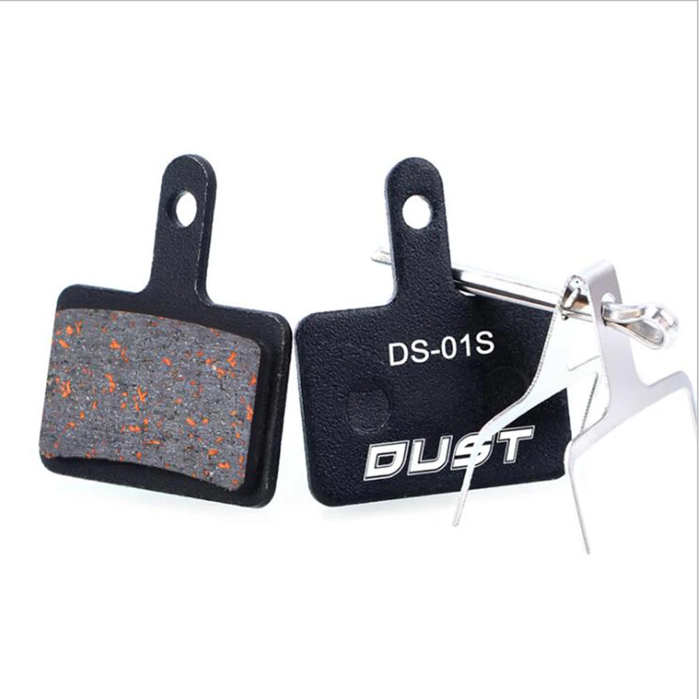 1 Pair/2pcs Mountain Bike Bicycle Resin Semi-Metal Disc Brake Pad Copper Fiber Lining Brake Pad for SHIMANOZOOM MAGURA FORMULA