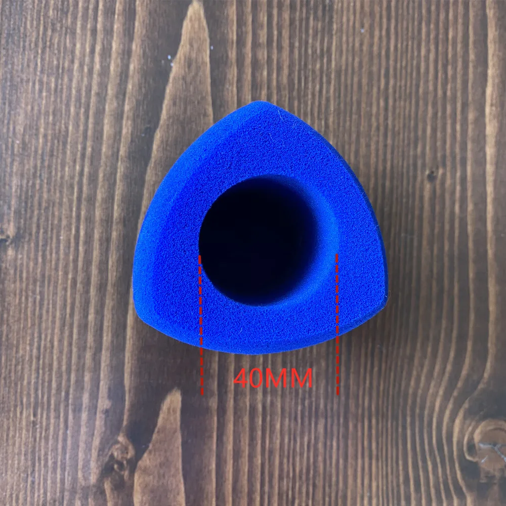 غطاء طباعة إسفنجية BlueMantis لمحطات التلفزيون ، شاشات الميكروفون الأمامية ، الزجاج الأمامي الرغوي ، مقابلة المراسل ، بدون شعار