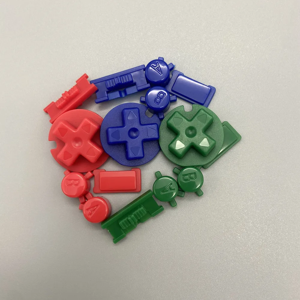 고품질 버튼 방향 키 조작 키 AB 키 크로스 키 게임보이 컬러 GBC용 D패드