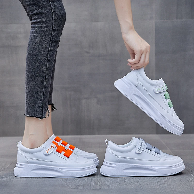 Tenis Feminino Women Tennis Shoes Tenis 2020 Female Gym Sport Shoes Zapatillas Stability Breathable leather Flat Fitness Trainer