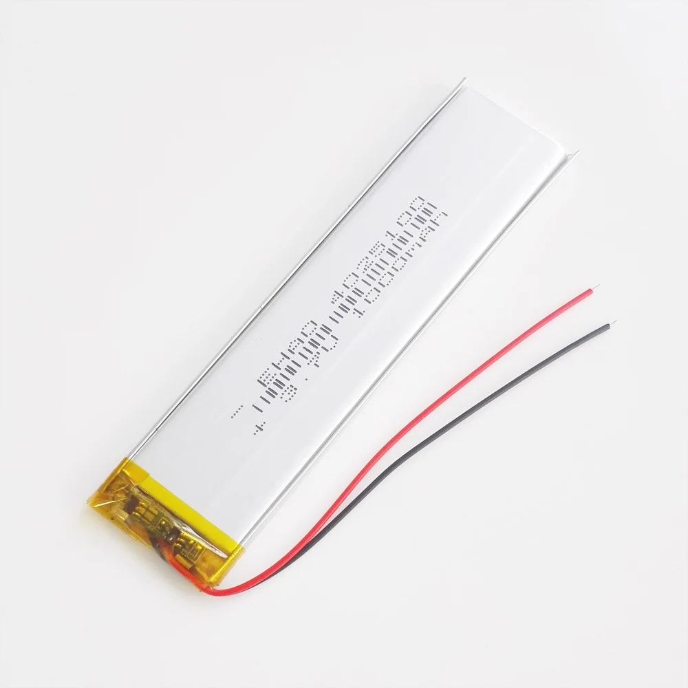 EHAO 4025100 3.7V 1000mAh litowo-polimerowa LiPo akumulator do Mp3 PAD DVD E-book zestaw słuchawkowy bluetooth