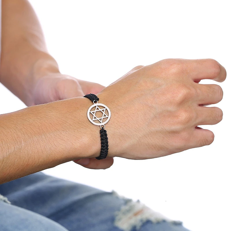Vnox Handmade Unisex Cross Charm Bracelets for Men Women Braided Lucky Chinese Knot Bracelet Waterproof Adjustable Sport Jewelry