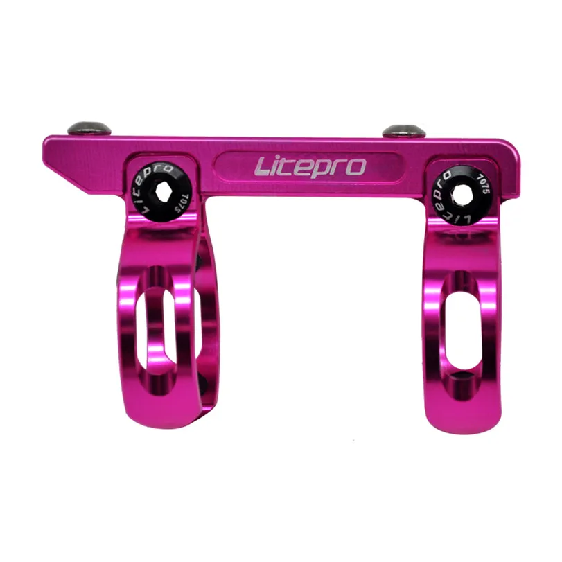 Litepro For Birdy Saetpost Brompton Head Tube Bicycle Alloy Hollow Water Bottle Cage Holder  33.9/ 34.9MM Folding Bike Adapter