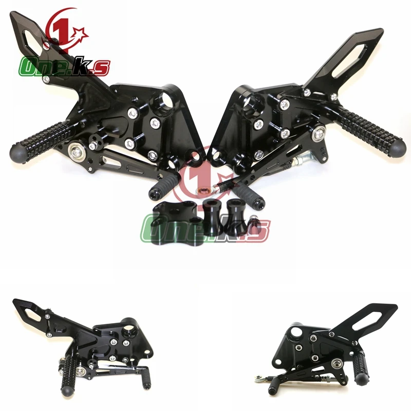 CNC Motorcycle Foot Pegs Rest Rearset Rear Set Footrest For KTM DUKE 125 200 390 2011-2017 motorcycle rear footrest