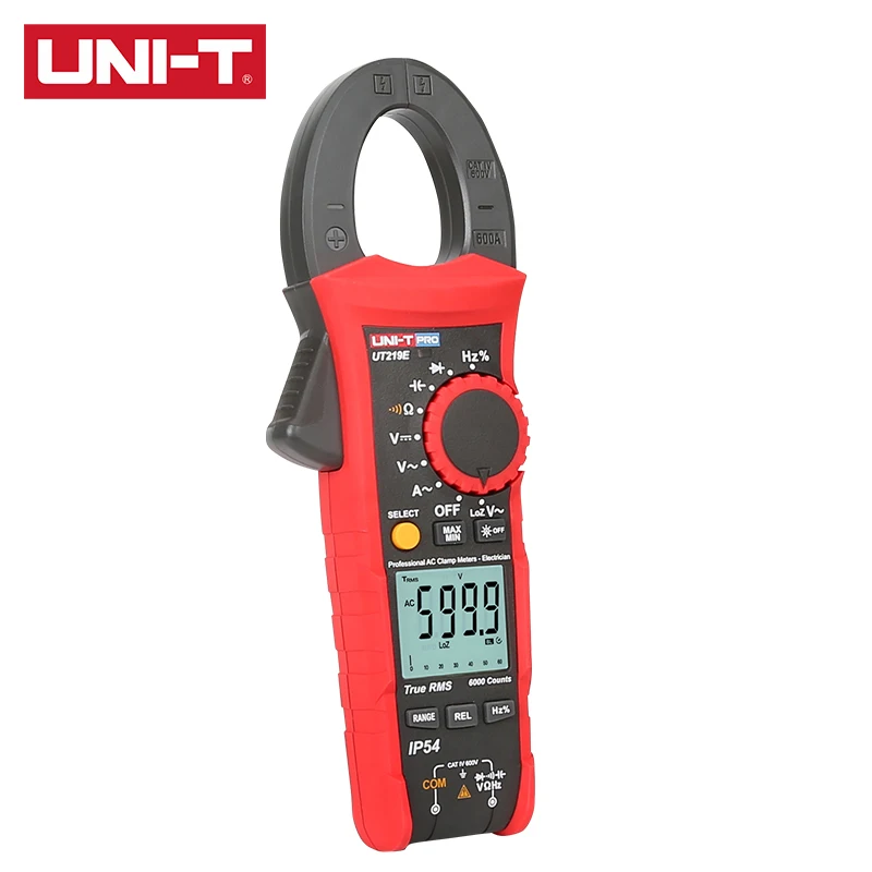 UNI-T UT219E UT219M UT219DS Professional Clamp Meter True RMS LoZ Input For Ghost Voltage Measurement CAT IV 600V