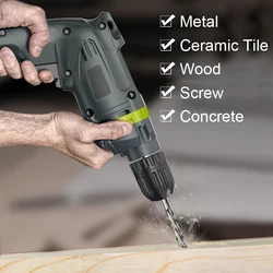 400W-460W High-power Impact Drill Multifunctional Electric Screwdriver Electric Drill Hand Drill Electric Screwdriver 220V