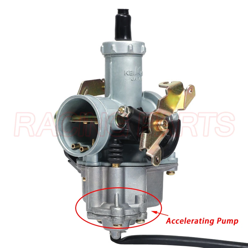 PZ30 30mm Carburetor Accelerating Pump Racing 200cc 250cc For Keihin ABM IRBIS TTR 250 With Dual Throttle Cable Length 131cm