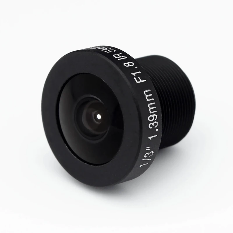 HD 5MP 1.39mm 1/3" Fisheye CCTV 렌즈 F1.8 보안 IP 카메라용 파노라마 185도 IR 보드