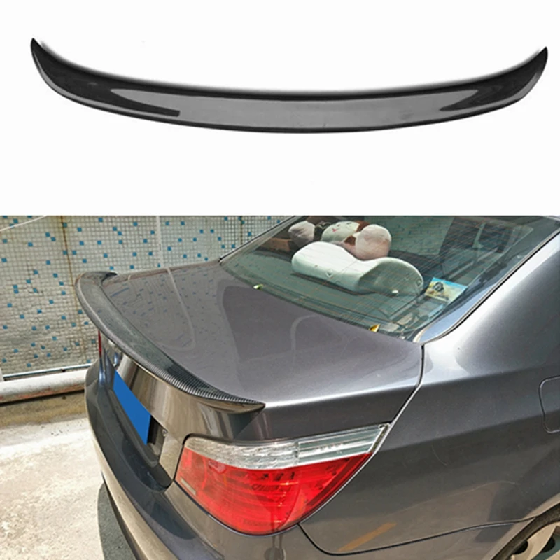 

AC style Carbon Fiber Rear Spoiler Trunk Wing for BMW 5 Series E60 2004-2009 4-door Saloon 525i 528i 530i 535i Tail Boot Lip