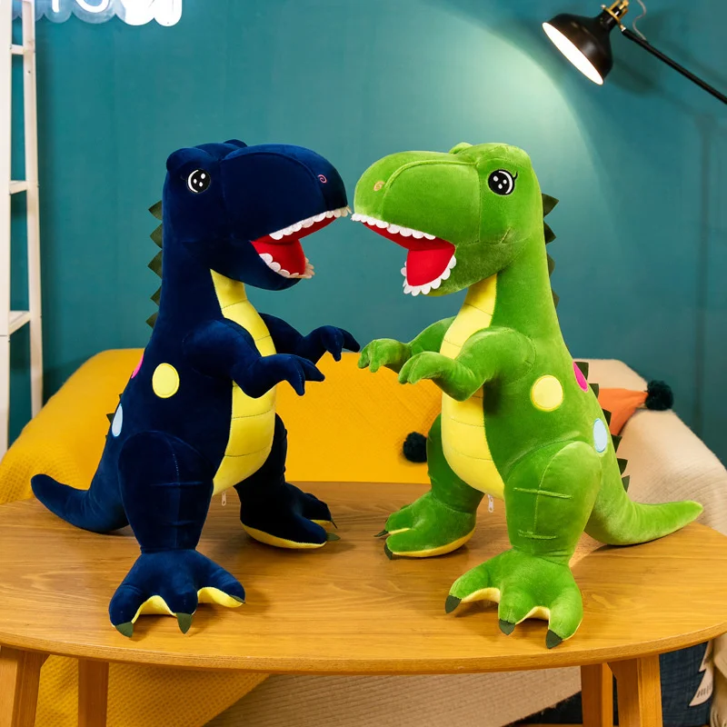 45-100cm Large Dinosaur Plush Toy Cartoon Tyrannosaurus Cute Stuffed Toy Doll Children Children Kids Christmas Birthday Gifts