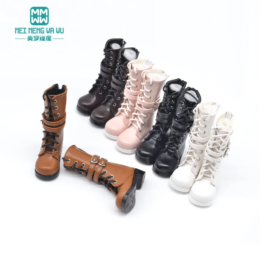 Fits 43--45CM 1/4 MSD BJD doll accessoreis toys Ball Jointed Doll Fashion Martin boots, high-heeled shoes