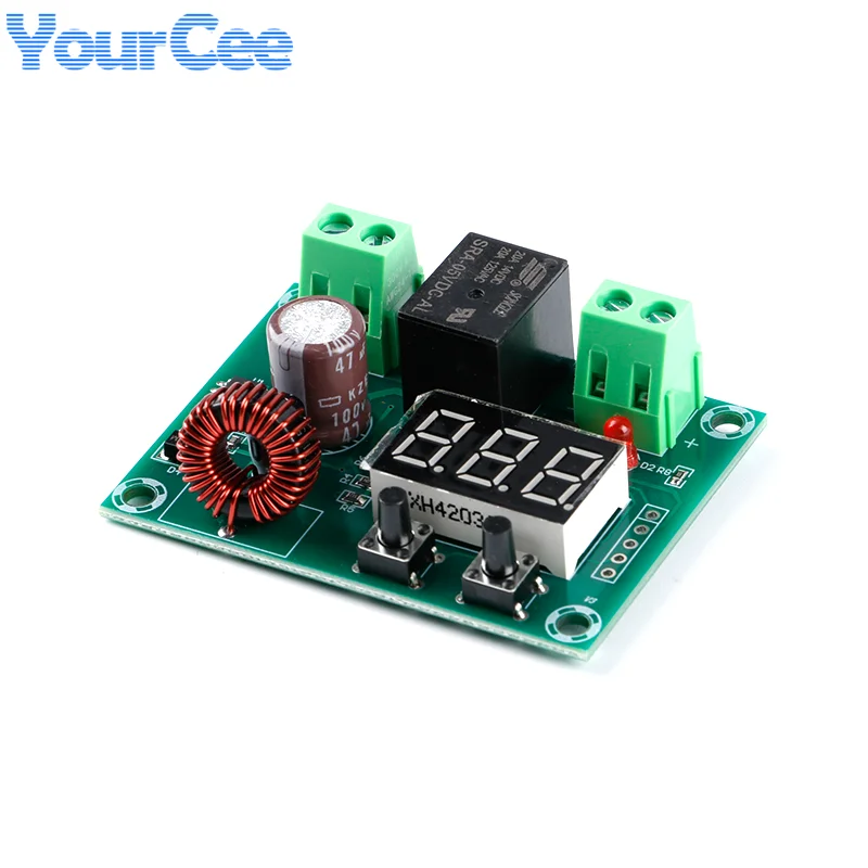 XH-M609 Low Voltage Disconnect Switch Cut Off Digital LED Display Over-Discharge Protect for 12-36V Lithium Battery