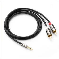 Ugreen AUXRCA Cable 3.5MM AUX To 2 RCA Audio Line Jack Male For Home Theater