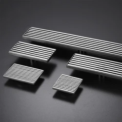 10-60cm Stainless Steel Bathroom Floor Drain Long Linear Shower Drainage Anti-Odor Floor Drains for Toilet kitchen balcony